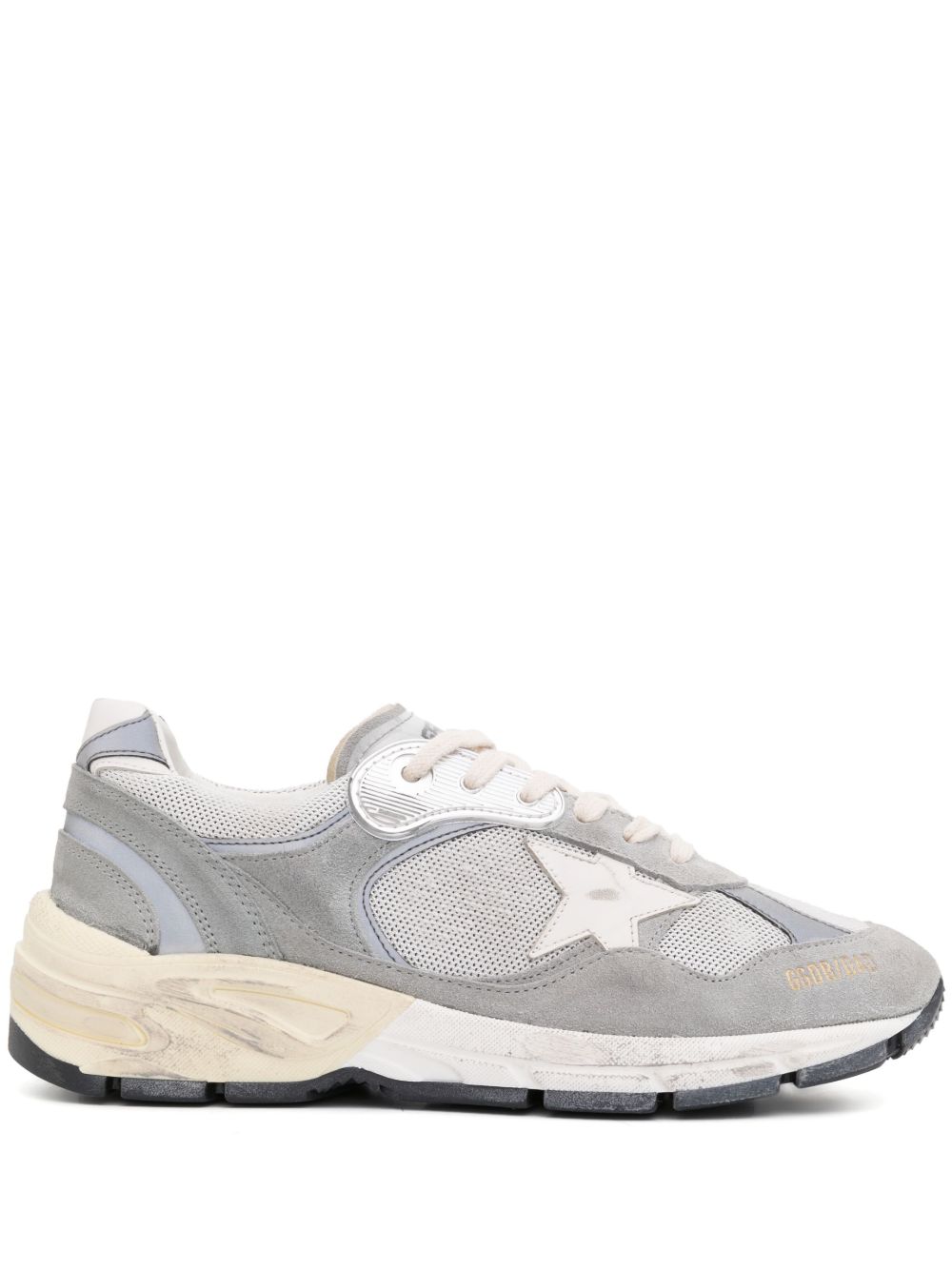 Golden Goose Dad-Star 网面拼接低帮运动鞋 - 灰色