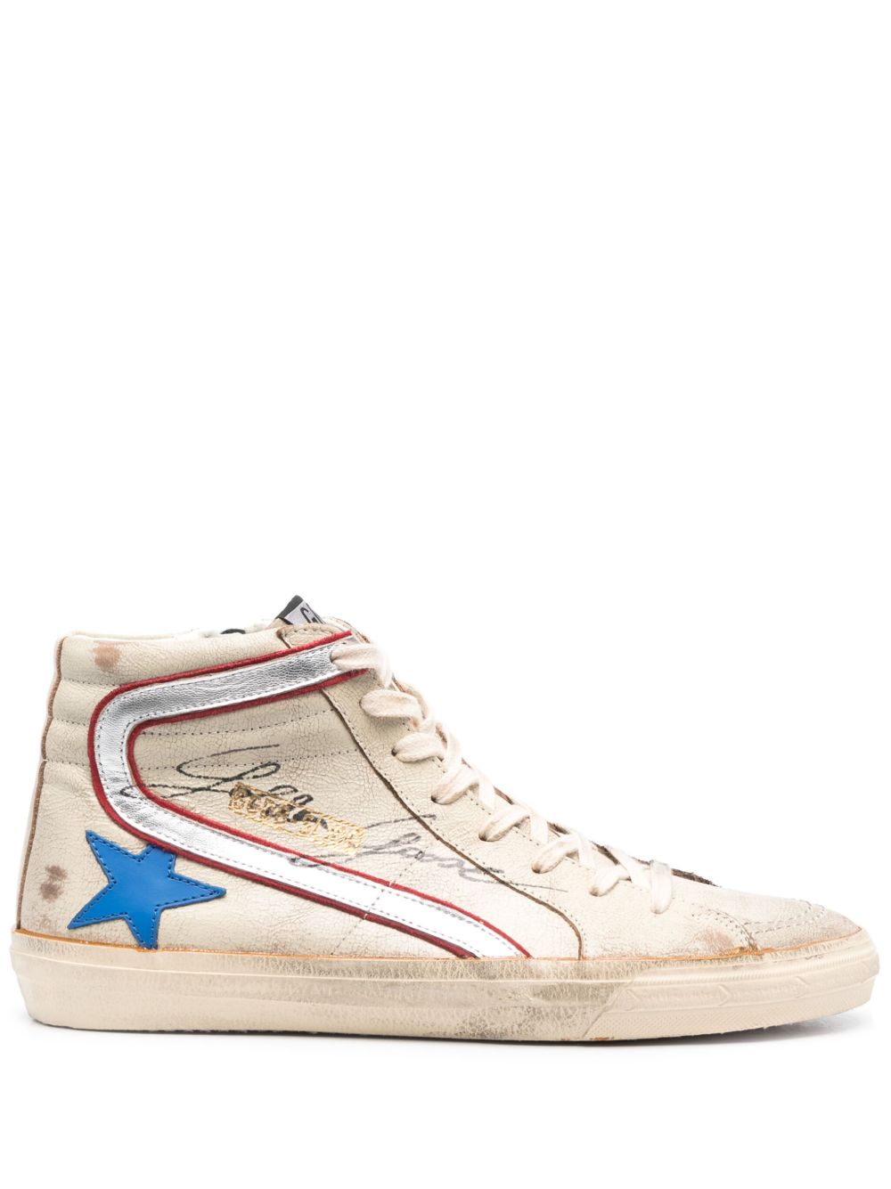 Golden Goose Slide 高帮运动鞋 - 中性色