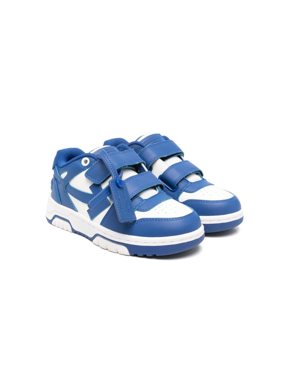 Off-White Kids Out of Office Straps 运动鞋 - 蓝色
