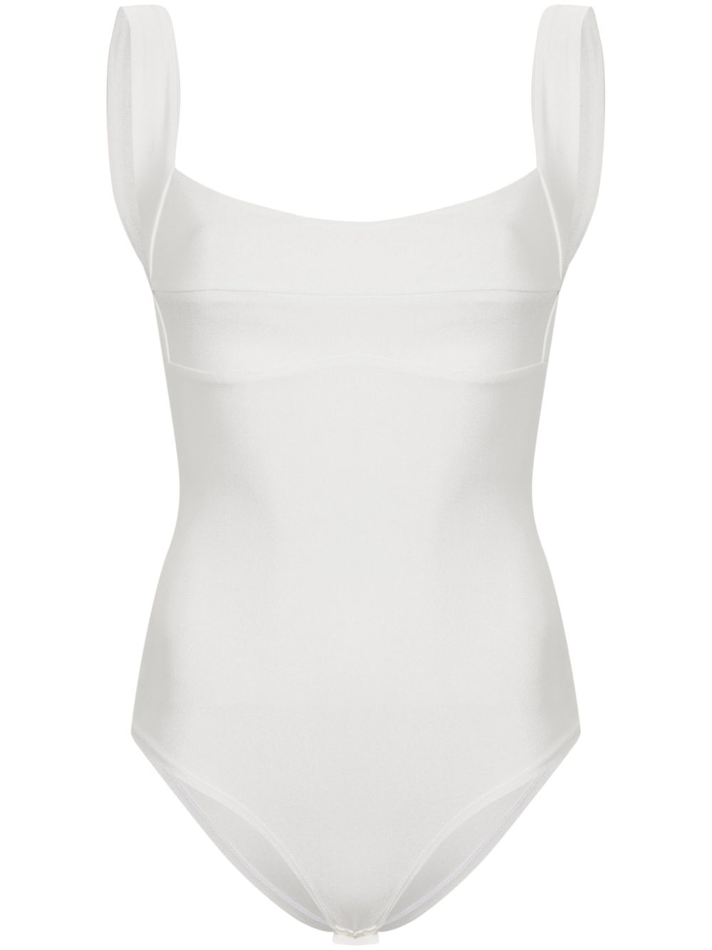 Atu Body Couture 方领连体衣 - 白色