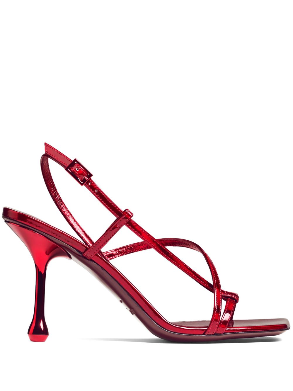 Jimmy Choo Etana 高跟凉鞋（8厘米） - 红色