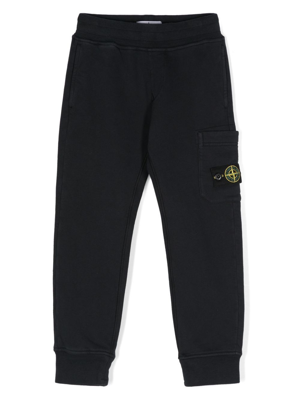 Stone Island Junior 罗盘徽章运动裤 - 蓝色