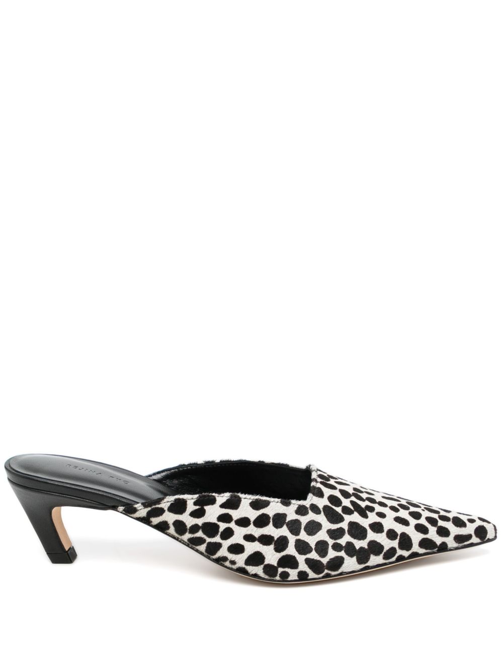 Rejina Pyo 40mm Mathilde mule - 白色