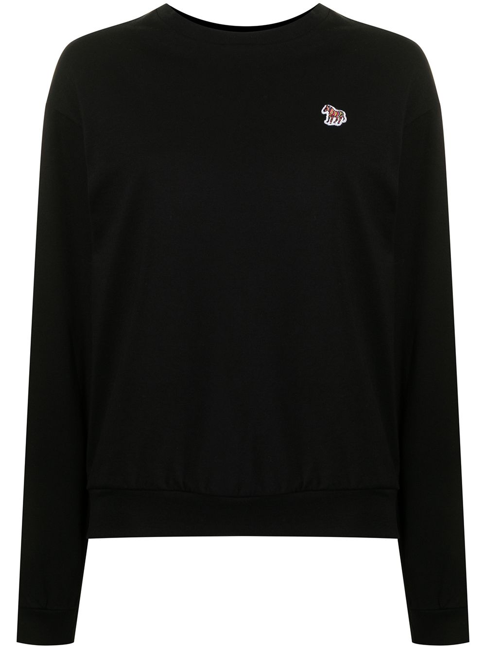 PS Paul Smith logo刺绣毛衣 - 黑色