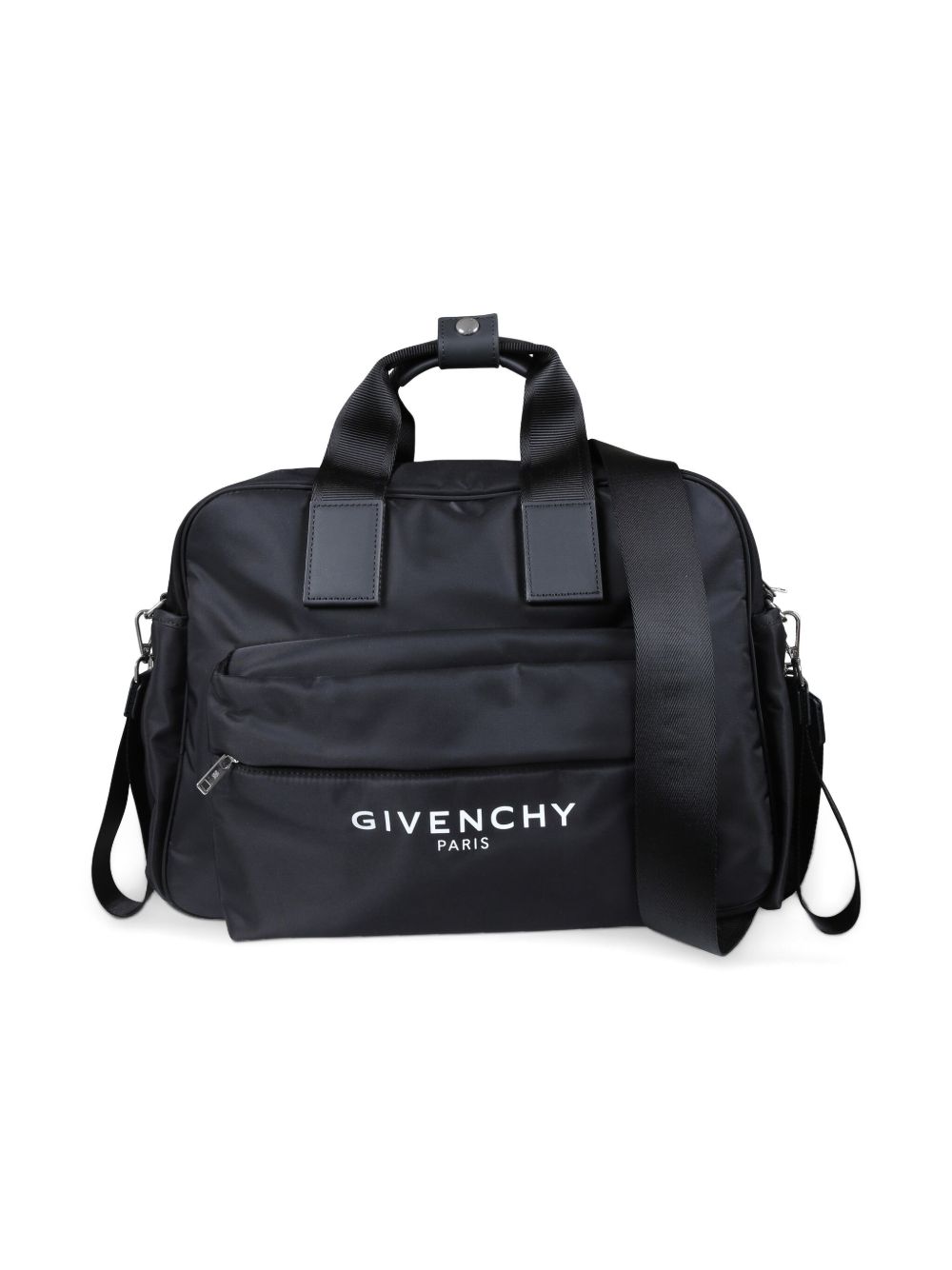 Givenchy Kids logo印花母婴包 - 黑色