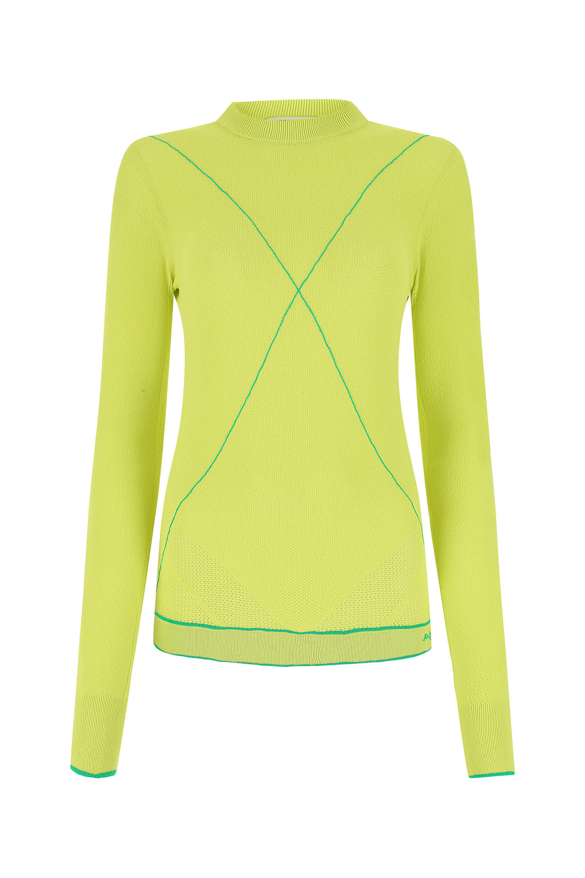 Bottega Veneta Acid Green Viscose Blend Sweater