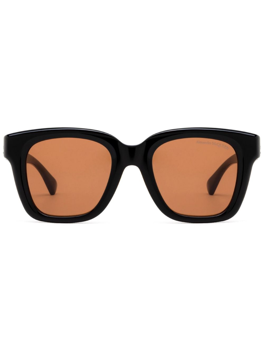 Alexander McQueen Eyewear AM0432SA 太阳眼镜 - 黑色