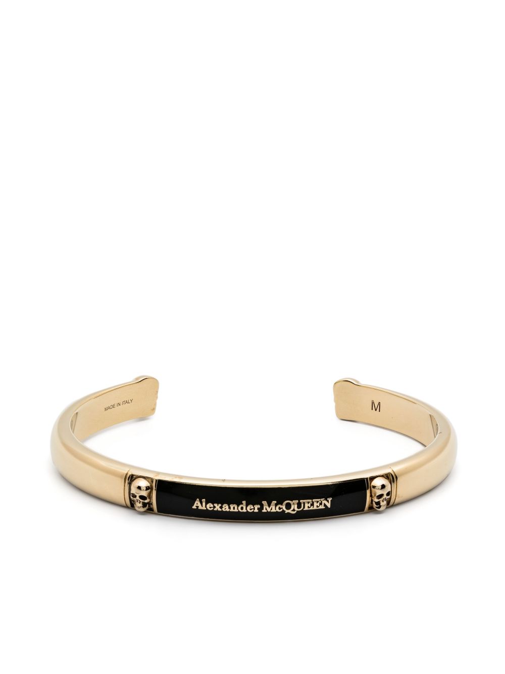 Alexander McQueen Skull 手镯 - 金色