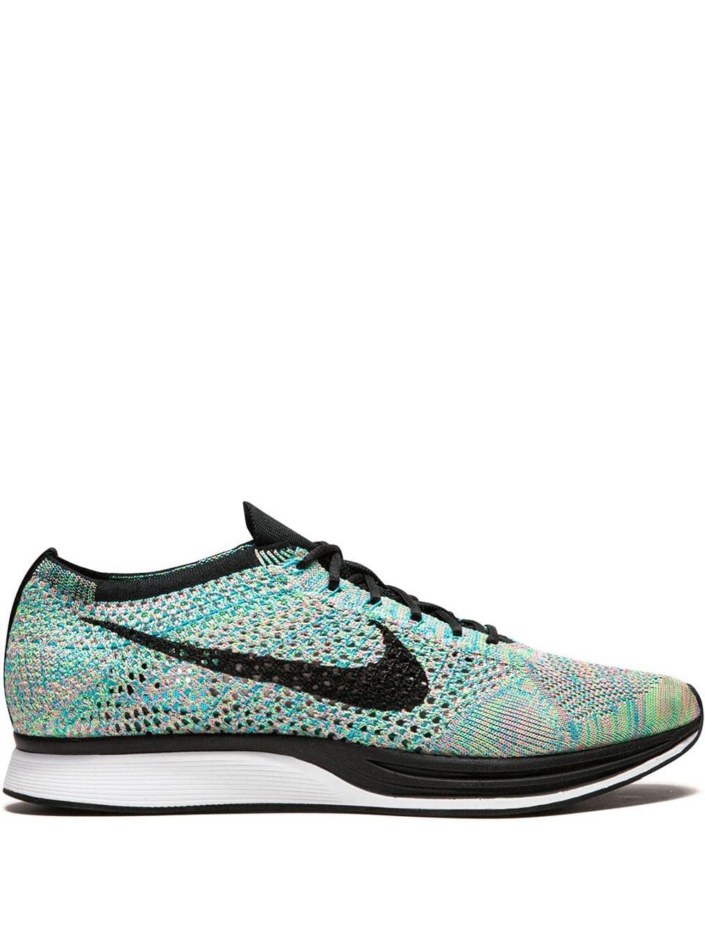 Nike Flyknit Racer运动鞋 - 绿色