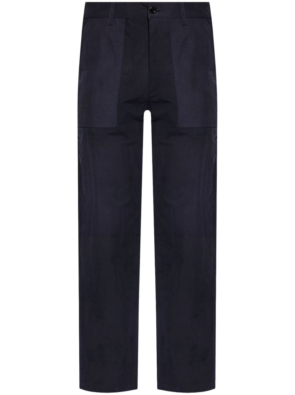 Norse Projects 高腰直筒长裤 - 黑色