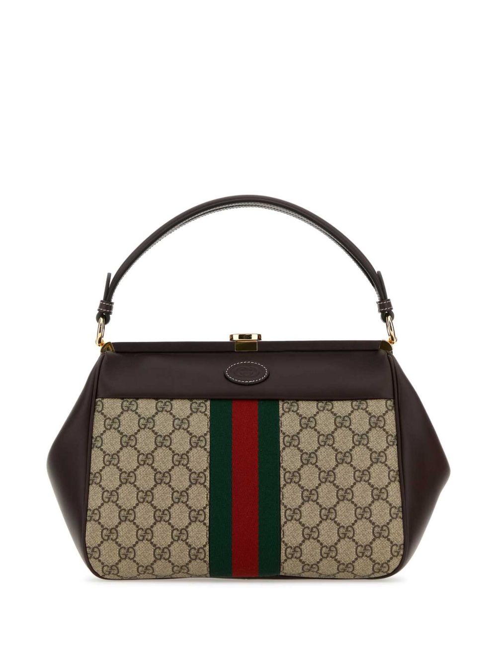 Gucci Virgo GG Supreme 帆布手提包 - 中性色