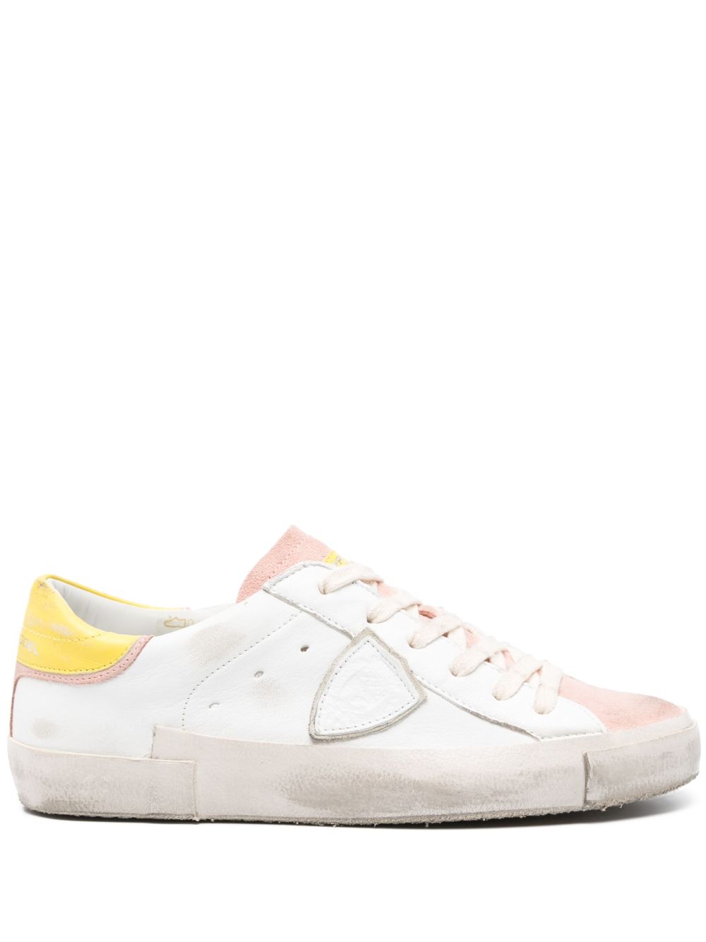 Philippe Model Paris PRSX 皮质运动鞋 - 粉色