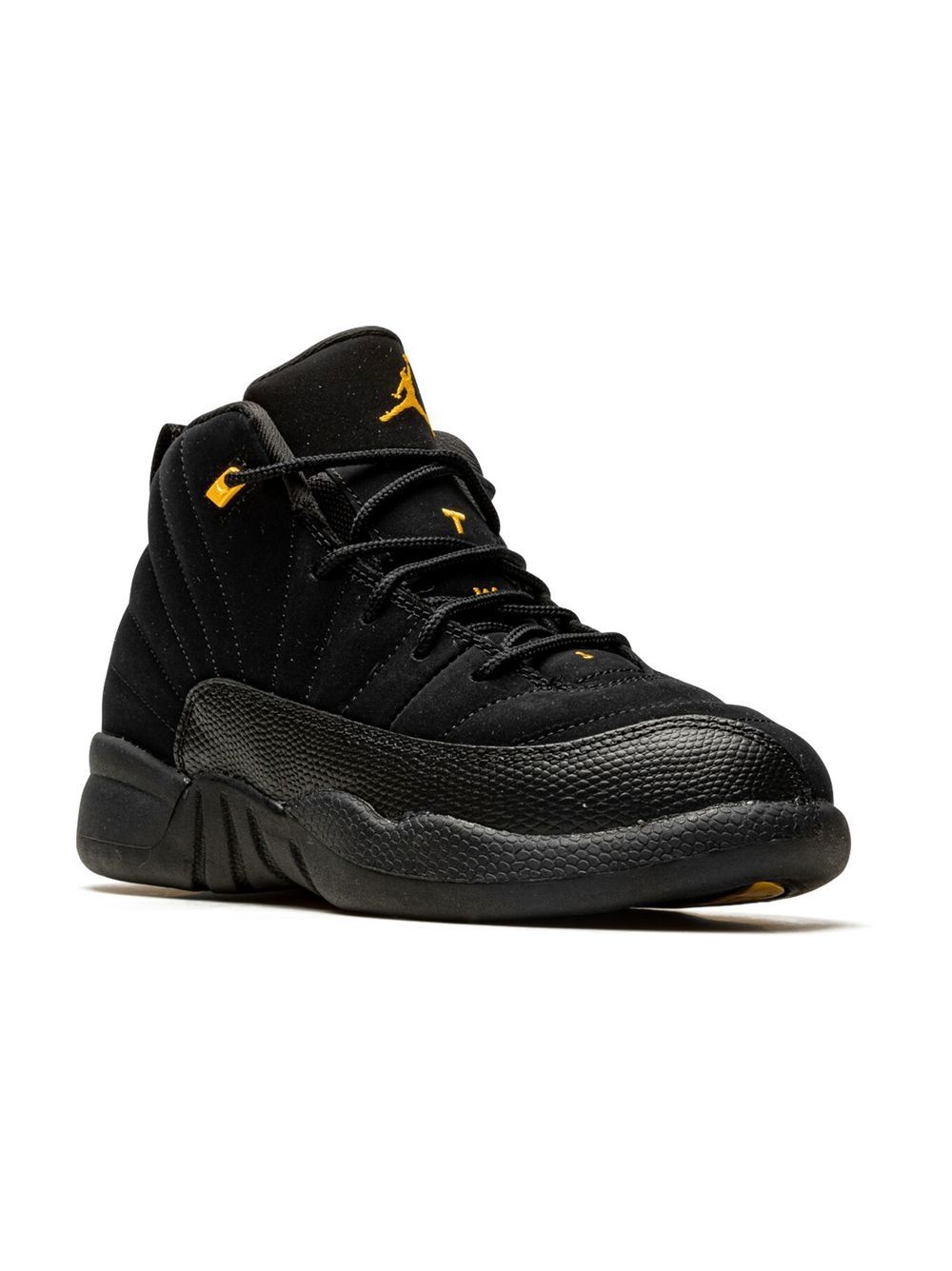 Jordan Kids Air Jordan 12 高帮运动鞋 - 黑色