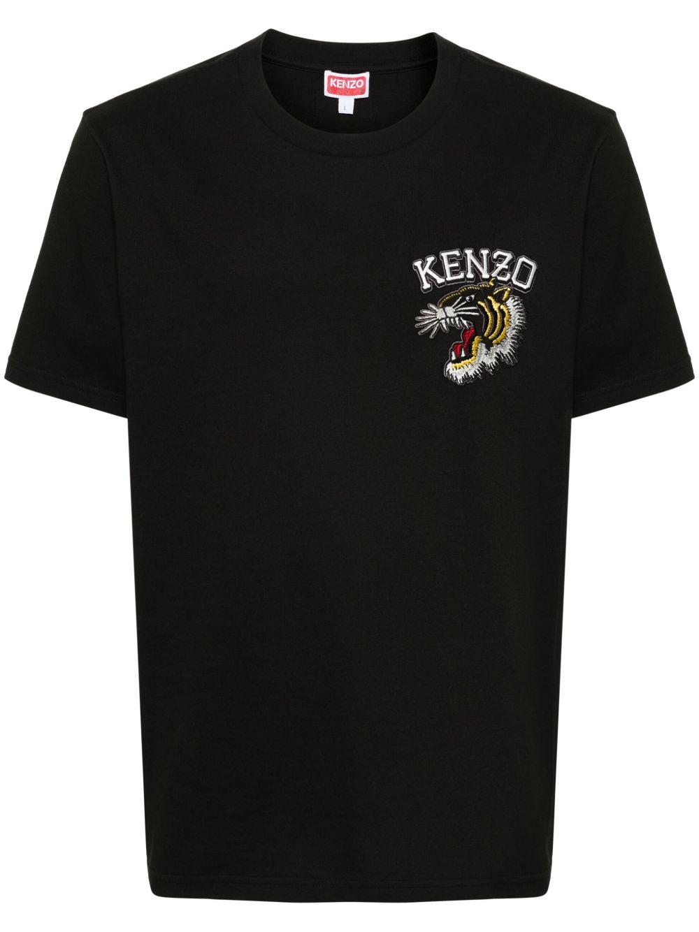 Kenzo Varsity Jungle 棉T恤 - 黑色