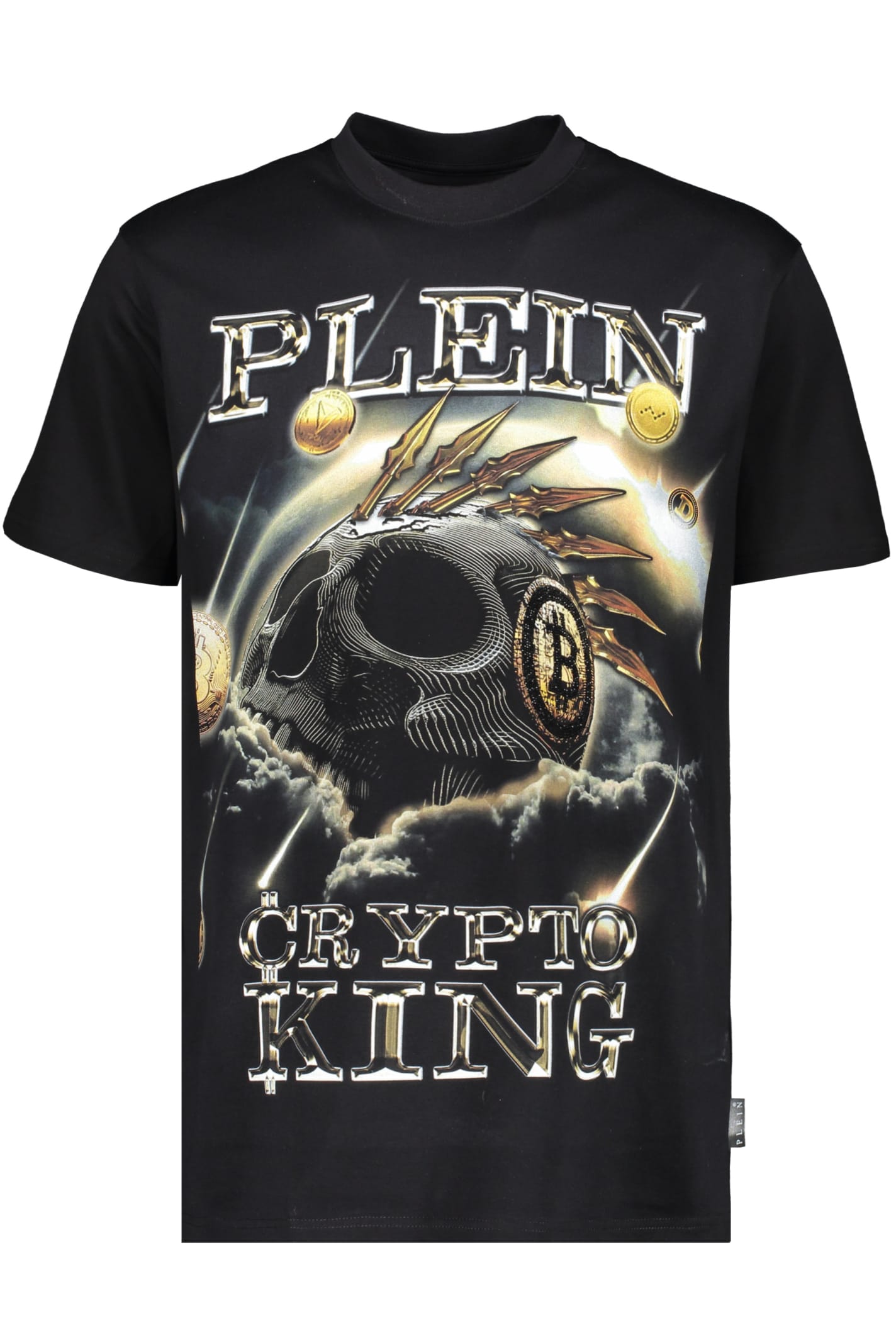 Philipp Plein Printed Cotton T-shirt
