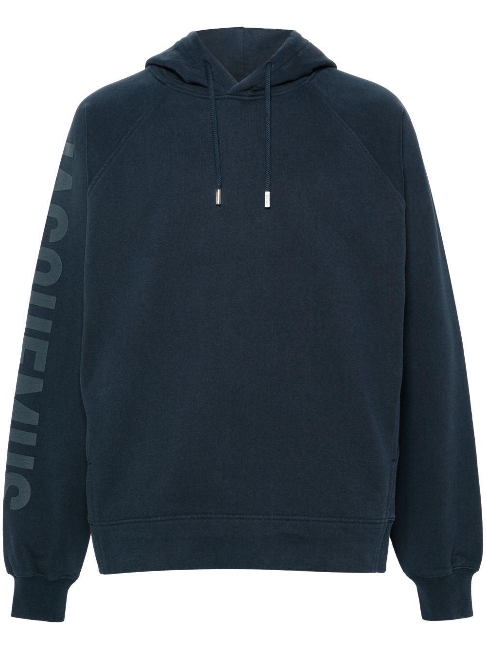 Jacquemus Le Hoodie Typo 棉上衣 - 蓝色
