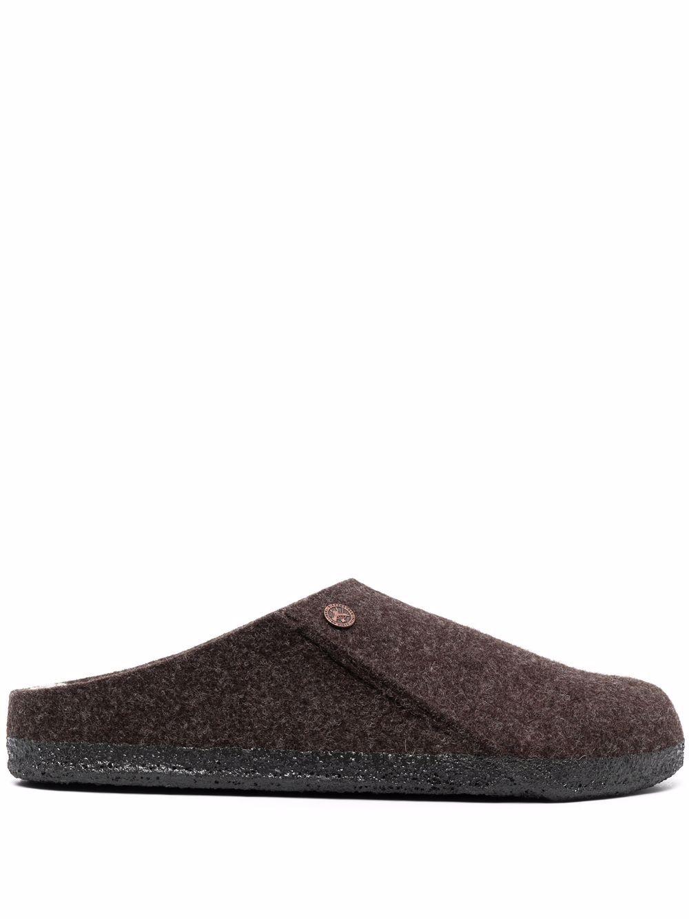 Birkenstock 毛毡穆勒鞋 - 褐色
