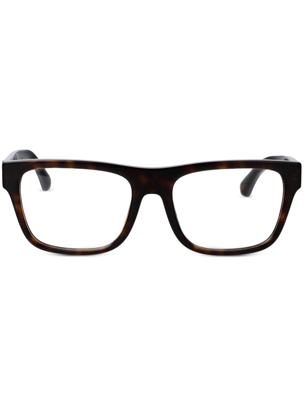 Burberry Eyewear 方框眼镜 - 褐色