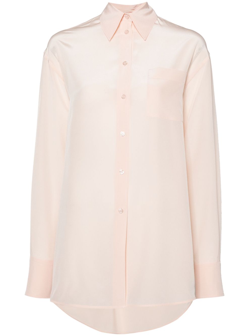 Sportmax Rovigo 真丝衬衫 - 粉色