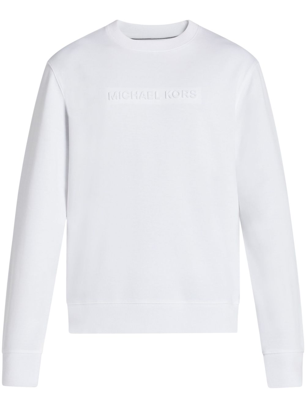 Michael Kors logo压纹卫衣 - 白色