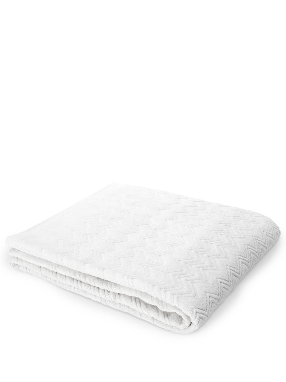 Missoni Home Chalk 浴巾 - 白色