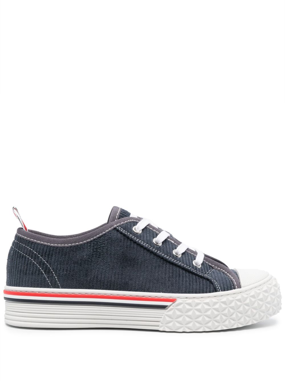 Thom Browne Tartan Tread Collegiate 运动鞋 - 蓝色
