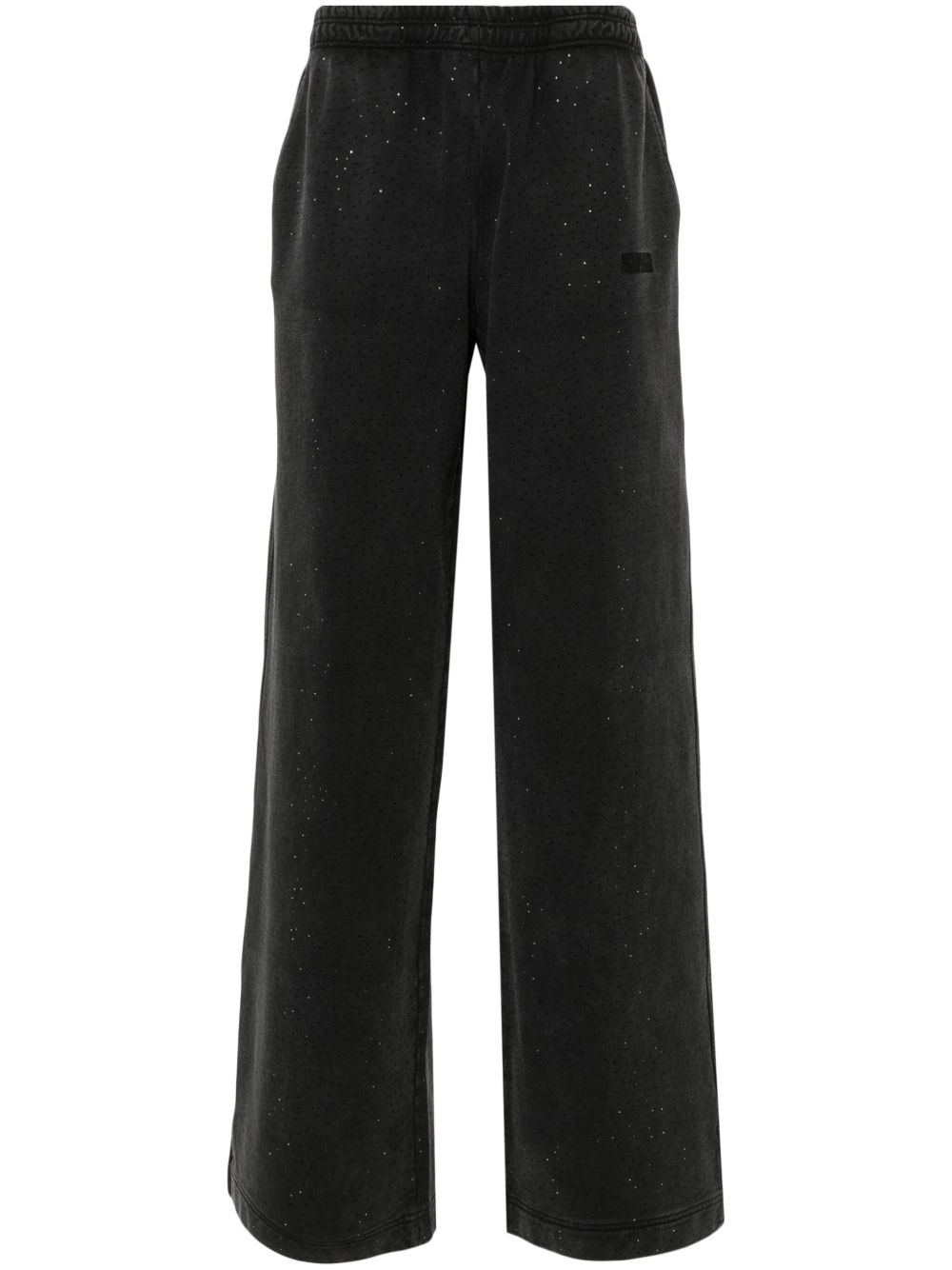 VETEMENTS 晶饰运动裤 - 黑色