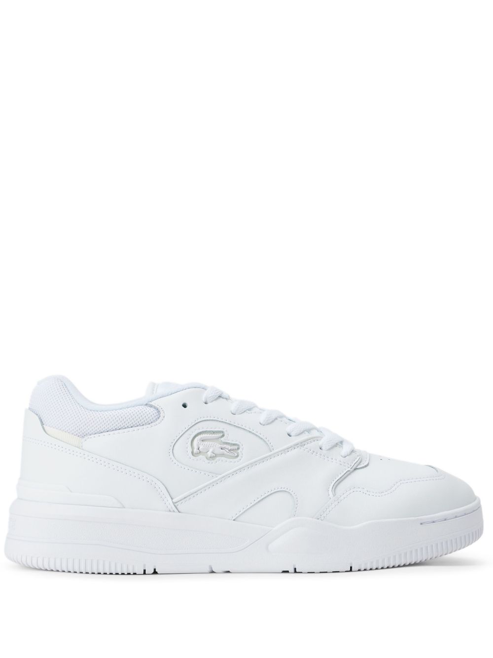 Lacoste Lineshot 皮质运动鞋 - 白色