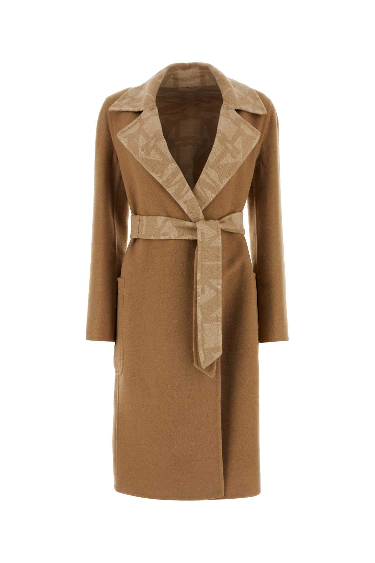 Max Mara Biscuit Camel Abito Coat