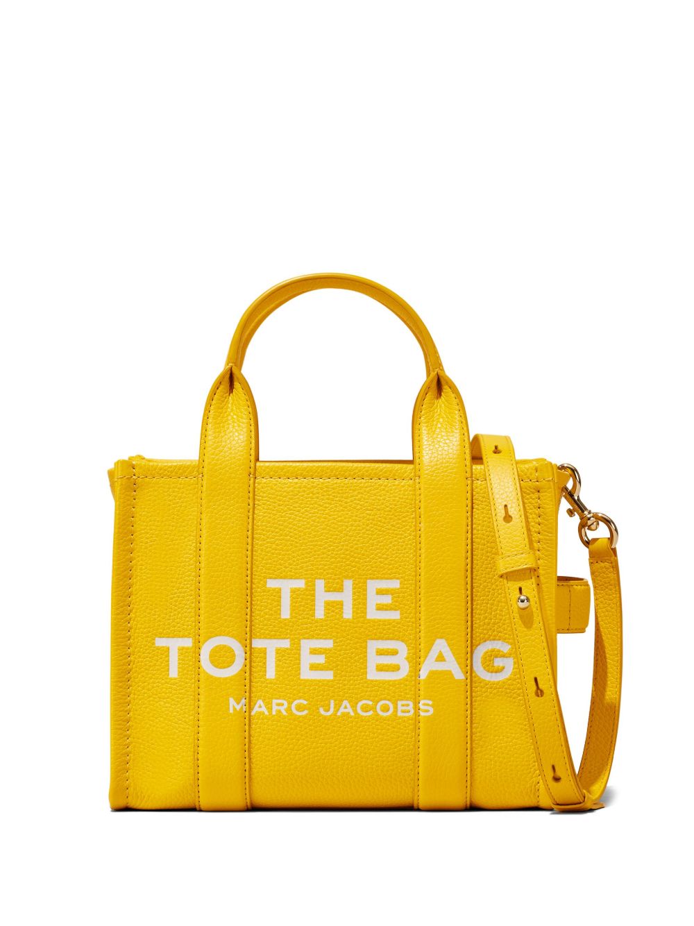 Marc Jacobs The Leather Tote 小号托特包 - 黄色