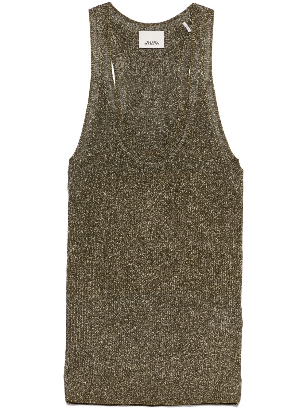 ISABEL MARANT Joely 坦克背心 - 绿色