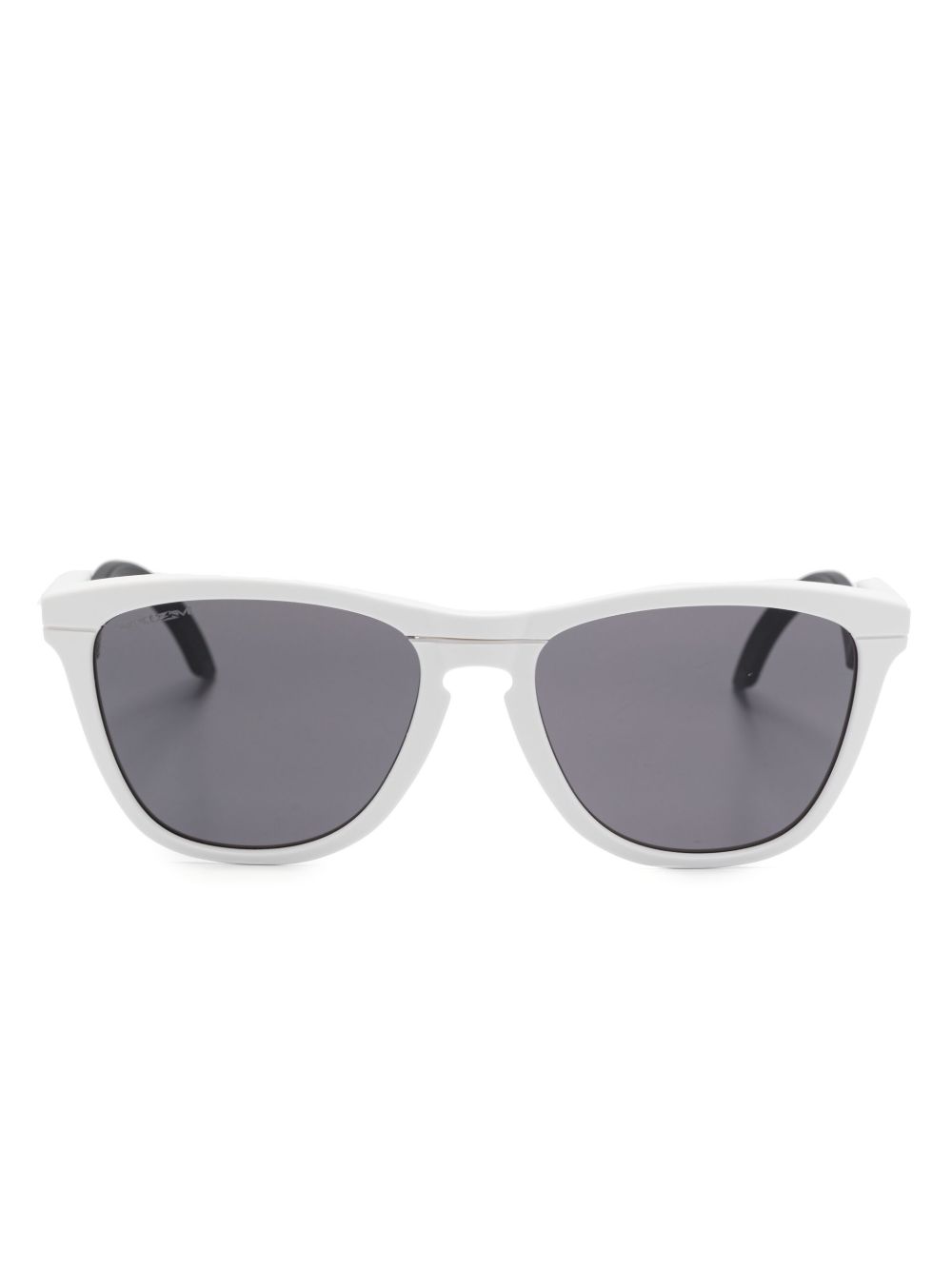 Oakley Frogskins Hybrid 圆框太阳眼镜 - 白色