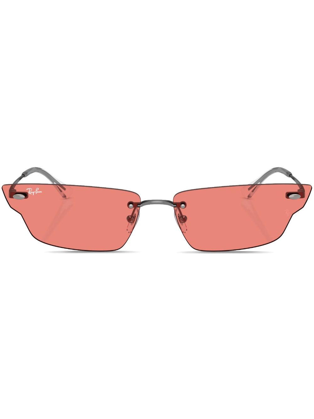 Ray-Ban Xime 无框太阳眼镜 - 灰色