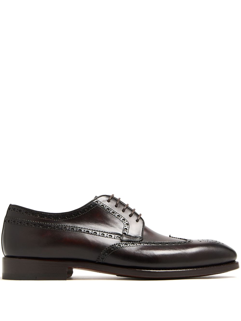Magnanni 皮质布洛克鞋 - 褐色