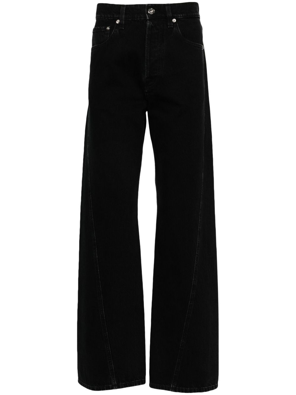 Lanvin 缝线细节牛仔裤 - 中性色
