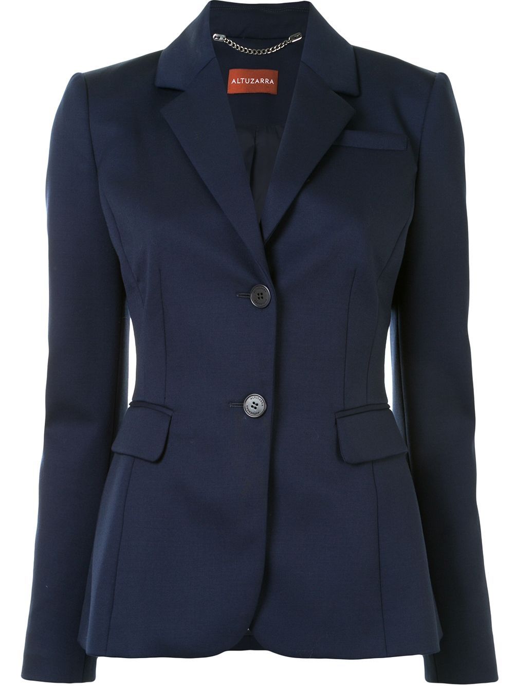 Altuzarra Fenice single-breasted wool blazer - 蓝色