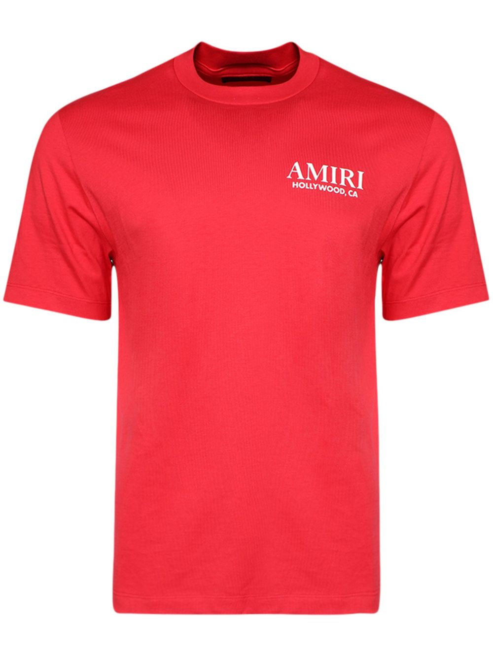 AMIRI 图案印花棉T恤 - 红色