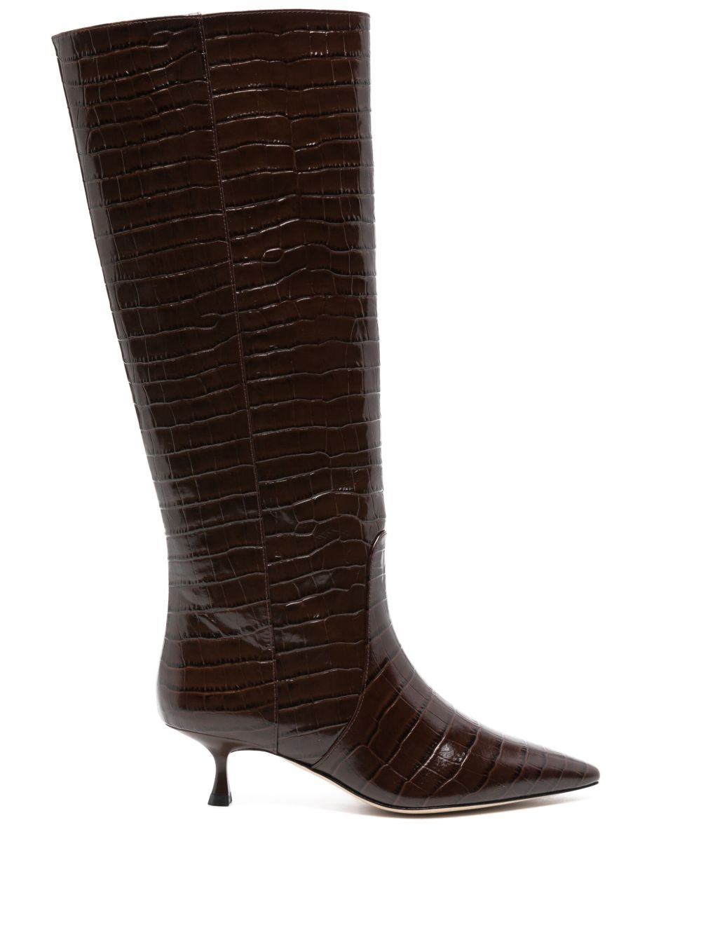 Stuart Weitzman Naomi 低跟短靴（5厘米） - 褐色