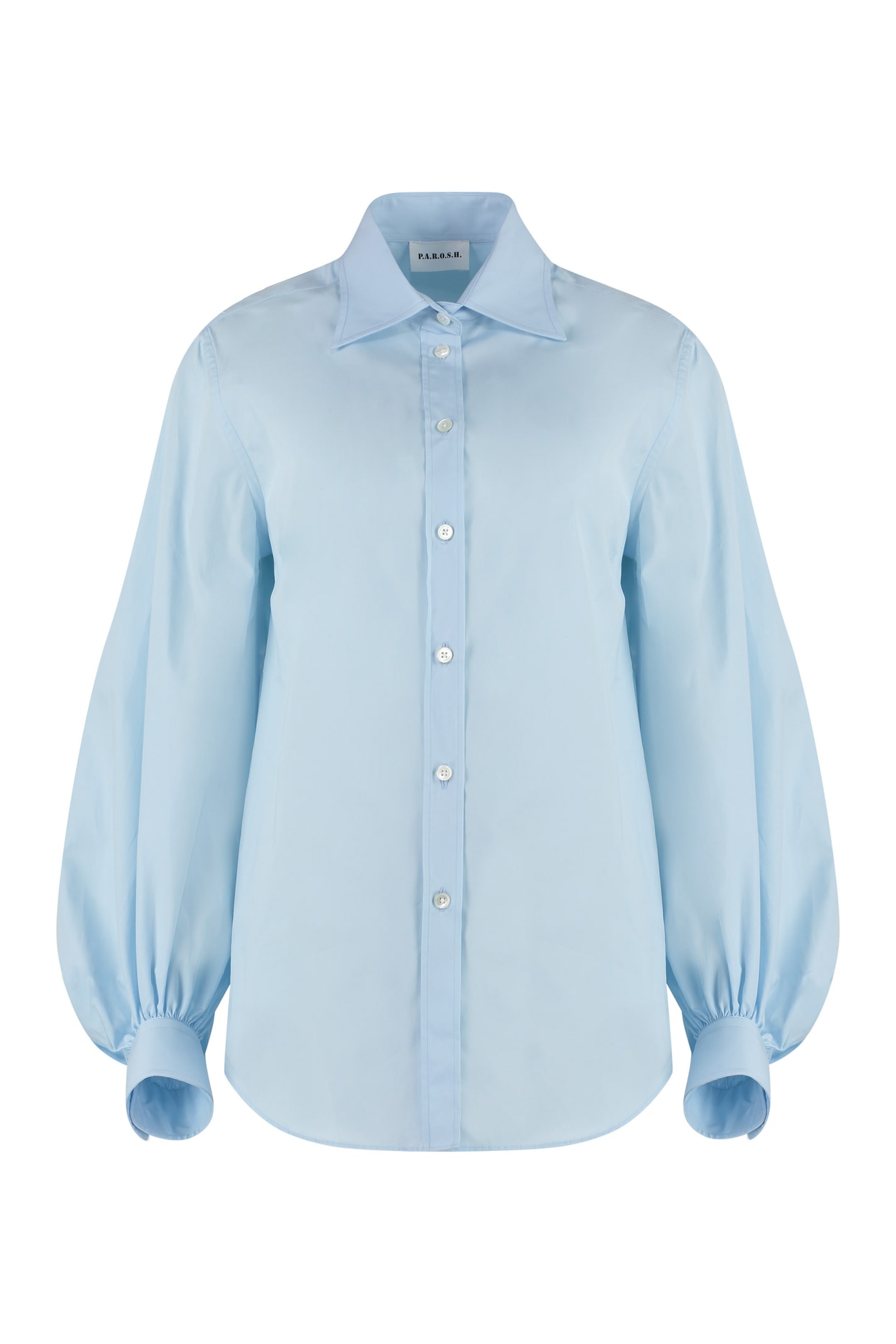 Parosh Long Sleeve Cotton Shirt