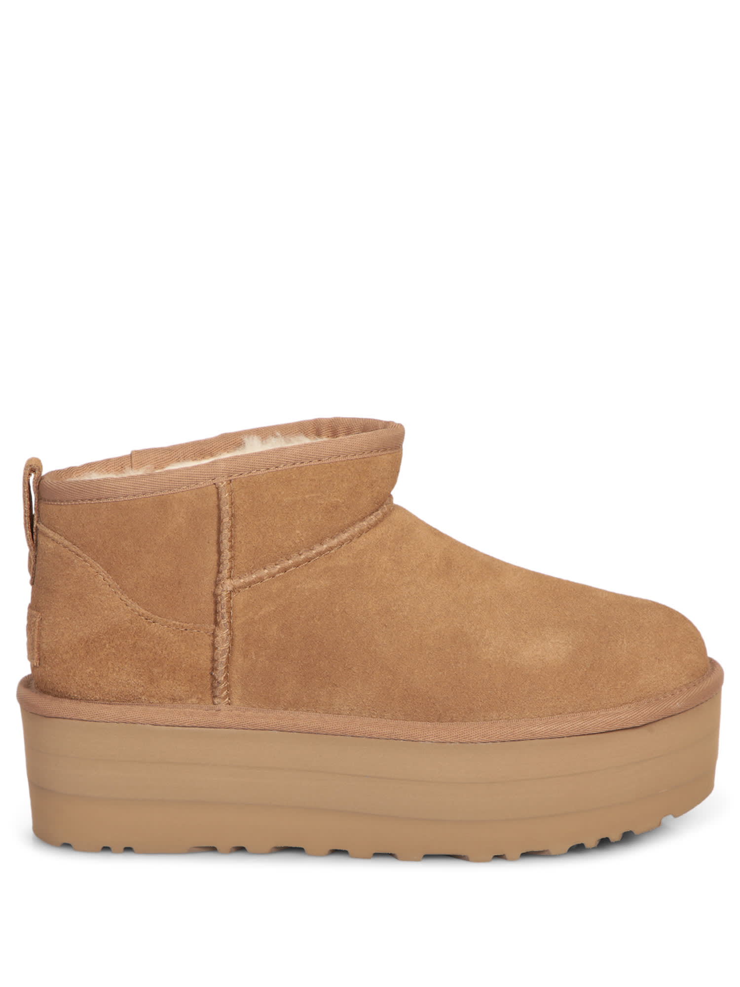 UGG Ultra Mini Platform Chestnut Boot