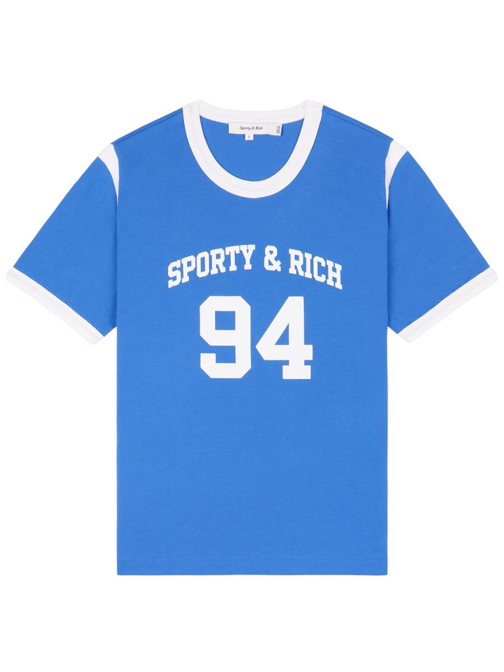 Sporty & Rich SR 94 Sports T恤 - 蓝色
