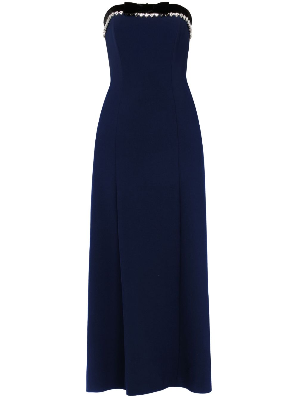 Jenny Packham Sufyan 中长连衣裙 - 蓝色