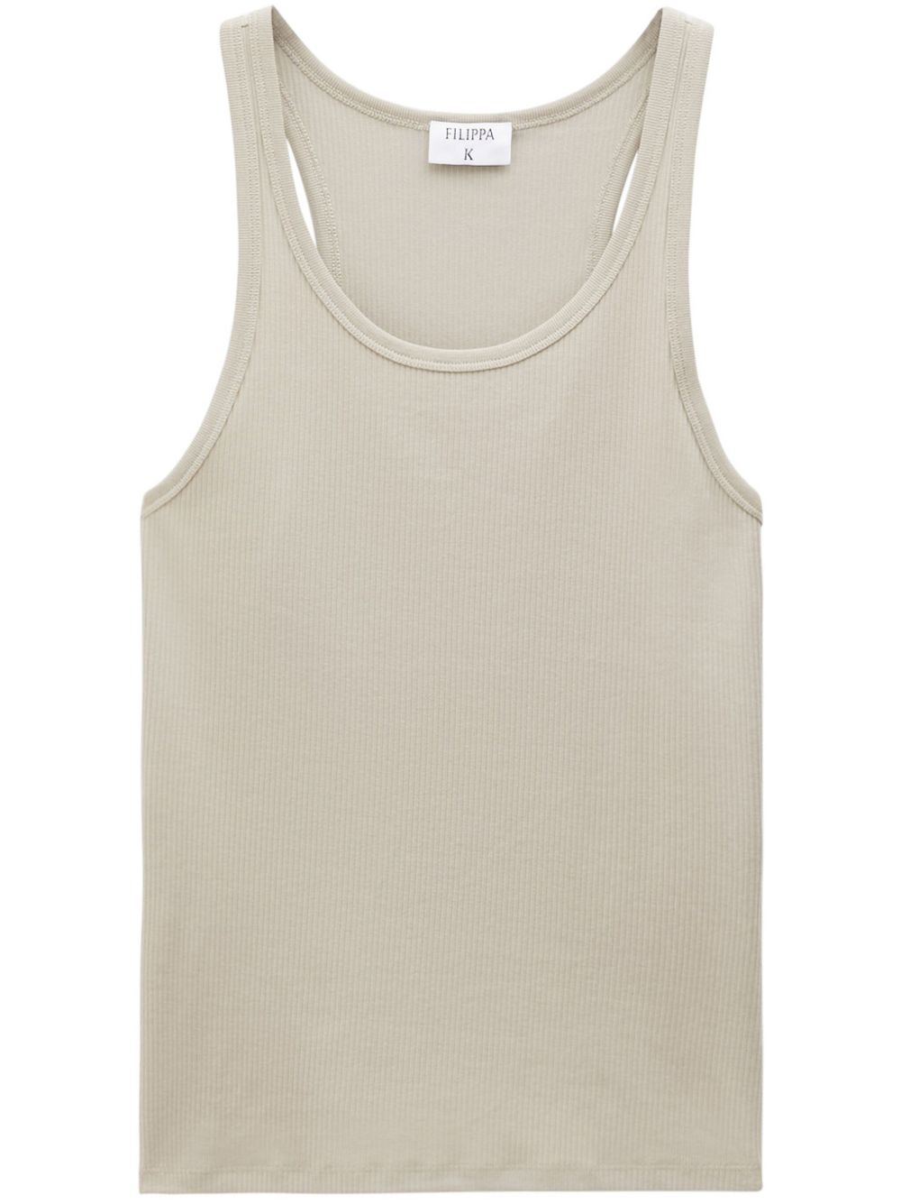 Filippa K 细罗纹挖背坦克背心 - 中性色