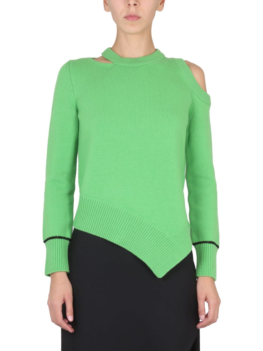 Alexander McQueen Sweater With Bare Shoulders