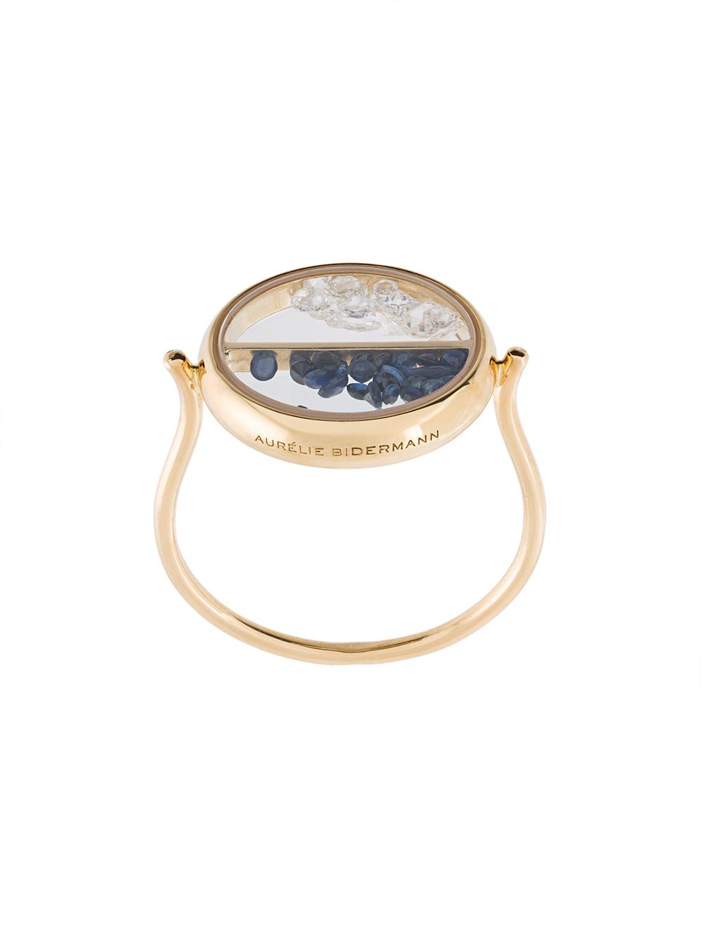 Aurelie Bidermann 'Chivoir'钻石戒指 - 黄色