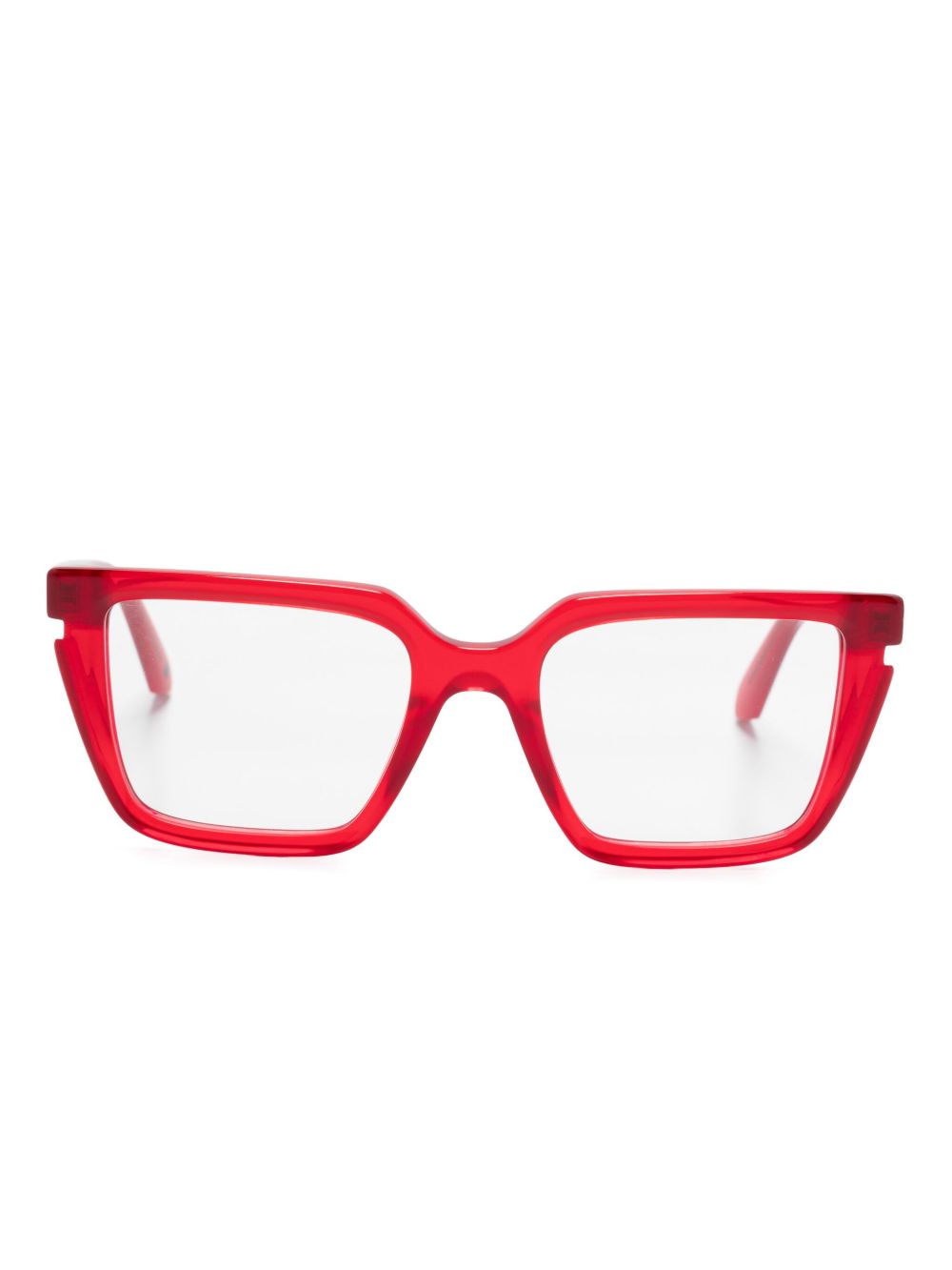 Off-White Eyewear Style 52 眼镜 - 红色