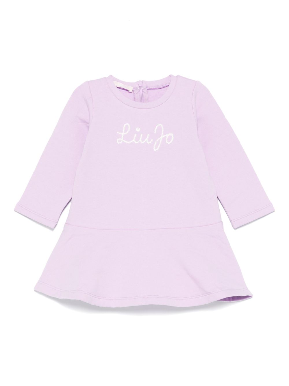 Liu Jo Kids Plush 连衣裙 - 紫色