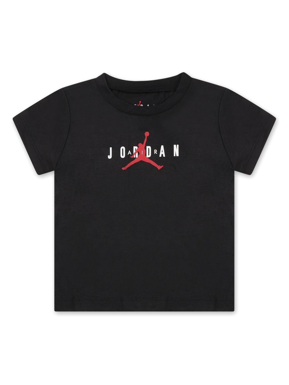 Jordan Kids logo印花T恤 - 黑色