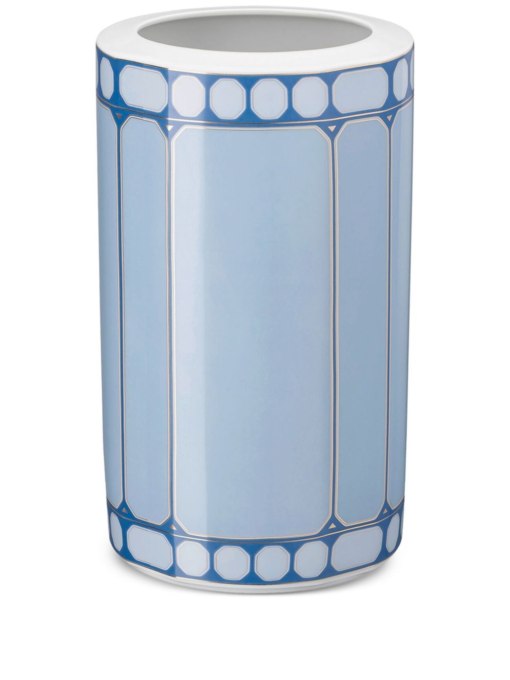 Swarovski x Rosenthal Signum Azure 花瓶（27厘米 x 13厘米） - 蓝色