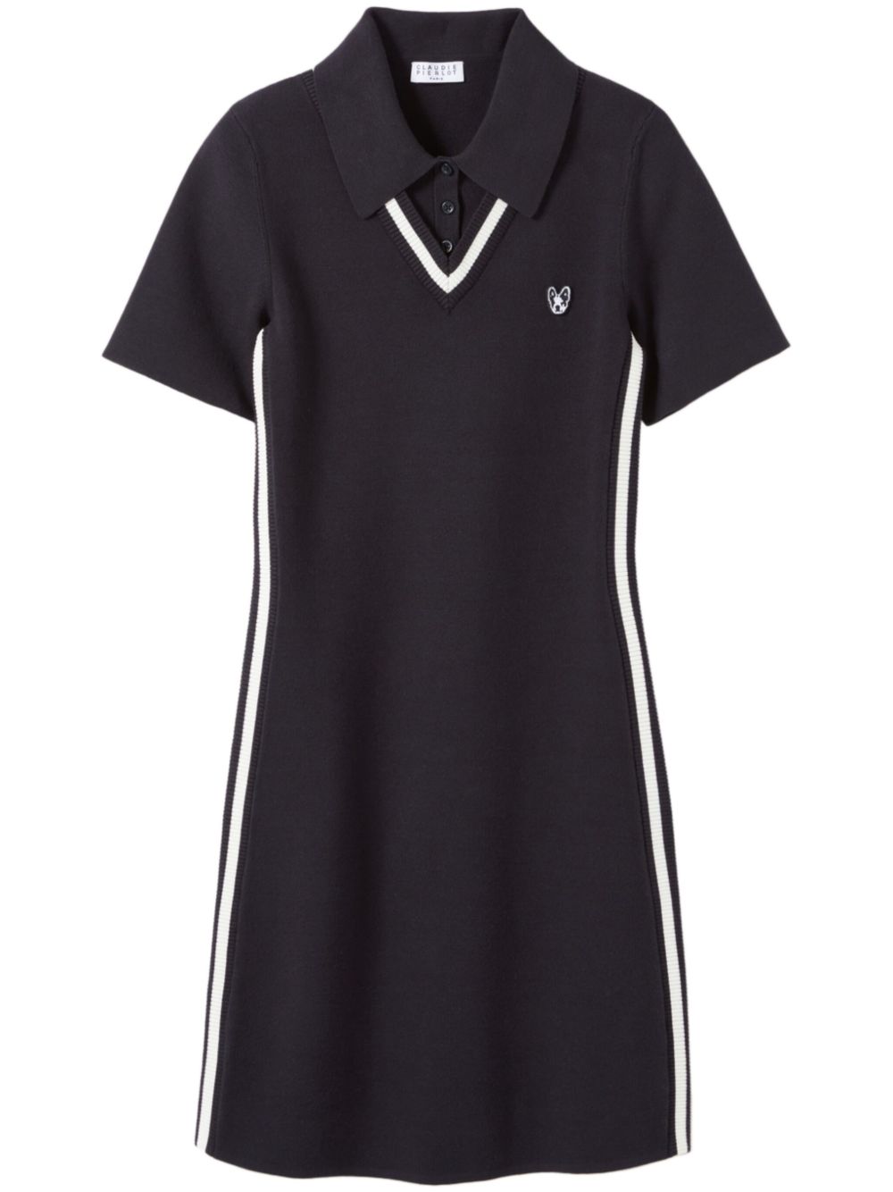 Claudie Pierlot Jean Toto 短款连衣裙 - 蓝色